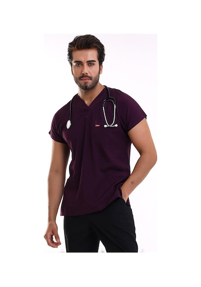 Bflex Soft Yarasa Kol Tek Üst - 6409 Mürdüm Soft-7385