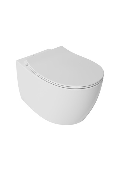 Isvea Sentimenti Neo Rimless Asma Klozet - Beyaz -duroplast Yavaş Kapanan Kapak Dahil-2 Parça