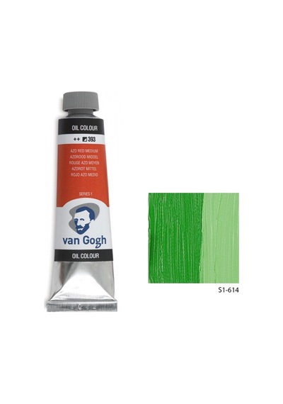 Talens Van Gogh Yağlı Boya 40 ML Seri 1 614 Permanent Green M