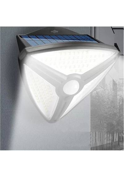 Hubrendy Sh Powermaster Mx-1219b 150 Cob Ledli Sensörlü 3 Modlu Solar Duvar Lambası