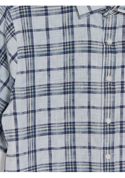 Lcwaıkıkı Classic Yeşil Regular Fit Ekose Armürlü Erkek Gömlek