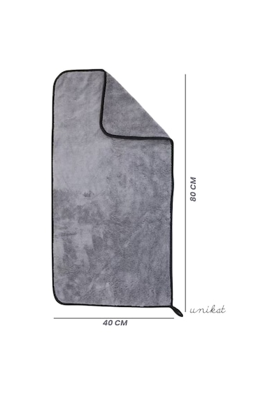 40x80 Cm Çift Katmanlı Araç Kurulama Bezi Ultra Emici Oto Kurulama Bezi 1 Adet