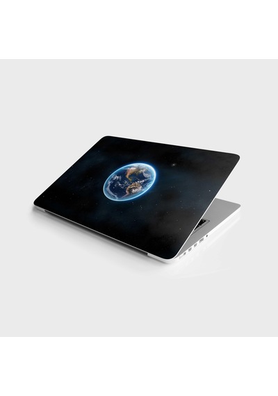 Laptop Sticker Bilgisayar Notebook Pc Kaplama Etiketi Earth