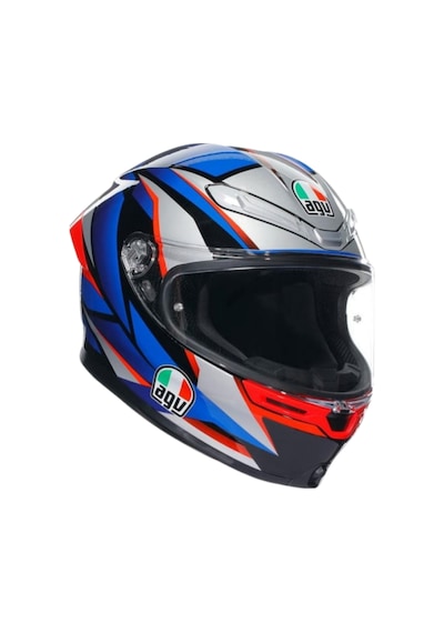Agv K6 S Slashcut - Black / Blue / Red Diğer