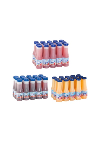 Ülker Link Şeftali Çilek Vişne Aromalı İçecek 3 x 15'li