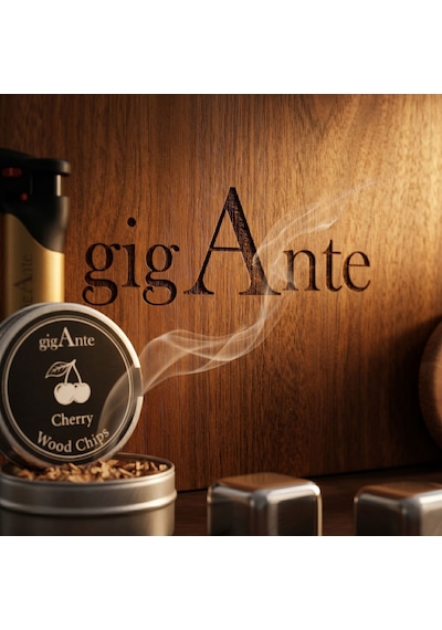 Gigante Viski & Kokteyl Tütsüleme Seti