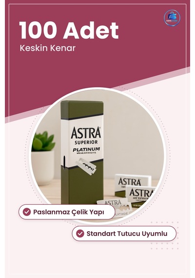 Tıraş Jileti Tam Yeşil 100 Adet Paslanmaz Çelik Keskin Kenar Kişi