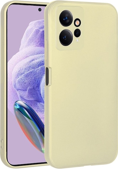 Xiaomi Redmi Note 12 4g Kılıf Zore Premier Silikon Kapak Gold