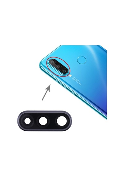 Huawei Uyumlu Nova 4E Arka Kamera Camı Lensi (Çıtasız Sadece Cam)