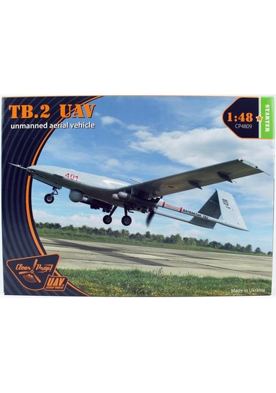 1/48 Tb.2 Silahlı İnsansız Hava Aracı Maketi, Clear Prop Models 4809