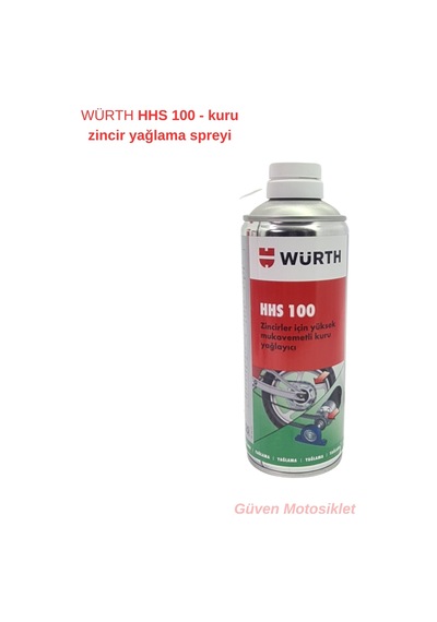 Würth Kuru Zincir Yağlama Spreyi 400ml