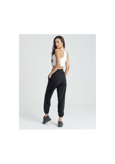 Winmoda34 Jogger Üç Iplik Şardonlu Eşofman Çımalı Siyah