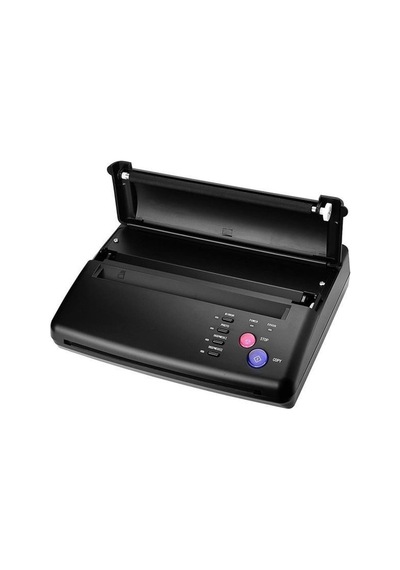 Thermal Copier Machine Prt1 Siyah Dövme Stencil Termal Yazıcı