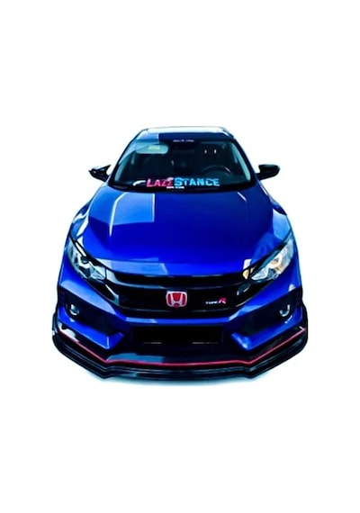 Honda Civic Fc5 Typer 3 Parça Ön Lip Plastik