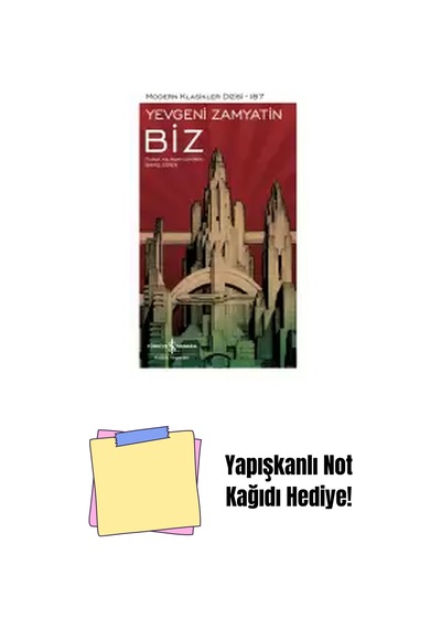 Biz Sert Kapak + Yapışkanlı Not Kağıdı