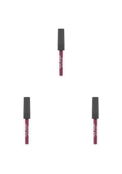 Süre Kalıcı Kadifemsi Kuruma Yapmayan Mat Likit Ruj - Lipstick 517 Plum 3 Paketi Genel