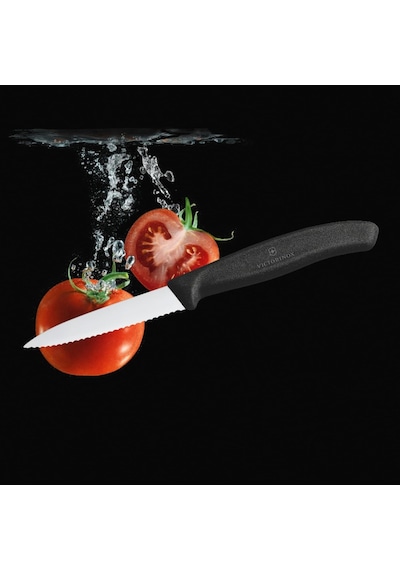 Victorinox 6.7633 8cm Tırtıklı Soyma Bıçağı Çok Renkli