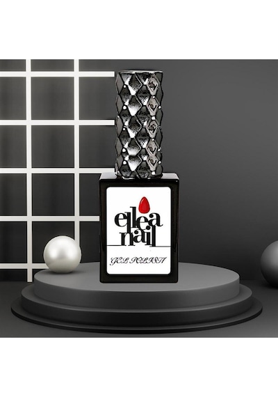Ellea Nail Kalıcı Oje Half Clear Whıte Rakı Beyazı
