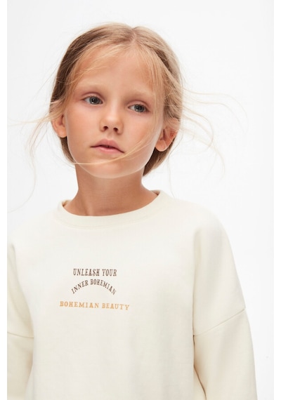 Xo Kids Kız Çocuk Sweatshirt 4-8 Yaş 37509 Krem