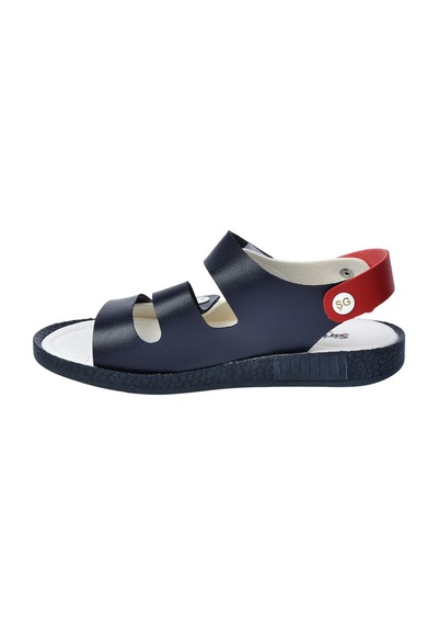 Kiko Kids Erkek Çocuk Sandalet Şb 23502508-5816 Lacivert Kırmızı Beyaz 001