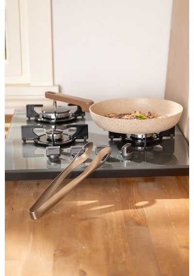 Emsan Rustik Çelik Maşa Büyük 25 Cm Inox