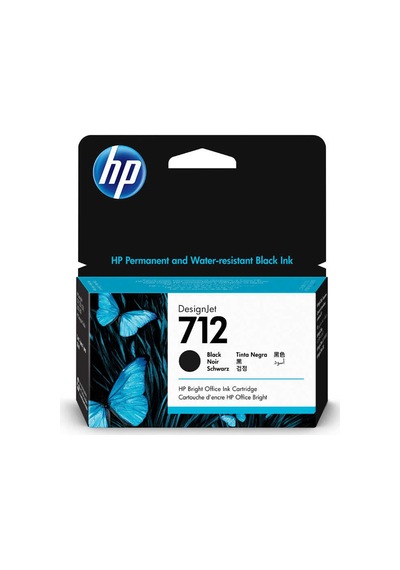 Hp 712 3Ed70A Siyah Kartuş