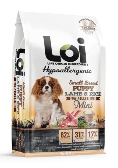 Loi Mini Irk Yavru Köpek Kuzulu 15kg