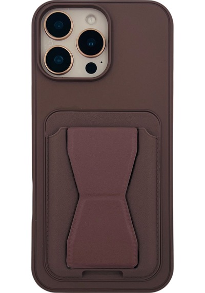 Nettech Apple Uyumlu iPhone 16 Pro Max Nt-n087 Arka Koruma Kılıf - Kahverengi Kahverengi