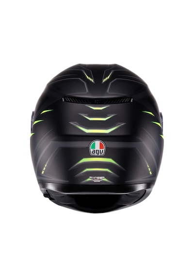 Agv Kask/k3 Mplk Syth Matt Black/yellow Fluo Çok Renkli