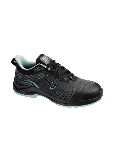 Safety Jogger Bestknit S1p Sr Esd Fo Kadın İş Güvenlik Ayakkabısı Siyah - Mavi