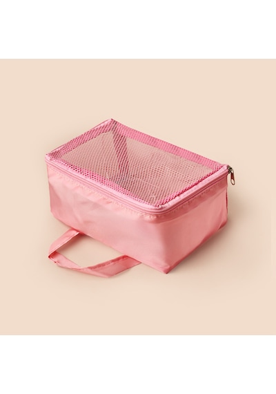Living 3'lü Valiz İçi Organizer Set - Pembe