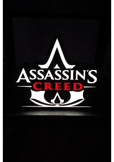 Assasins Creed Tasarımlı Dekoratif Aydınlatma 23x19cm 603-1