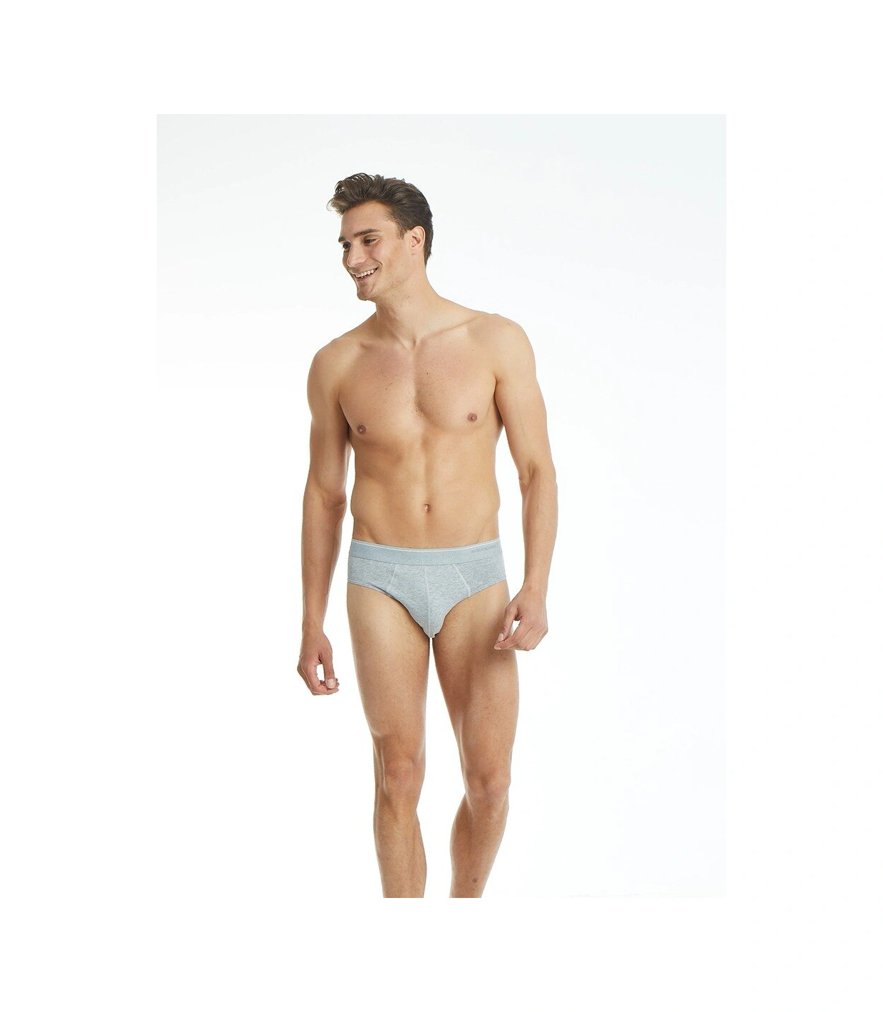 Blackspade Erkek Slip Külot Tender Cotton 9232 - Gri Melanj
