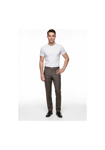 Ecer Erkek Pantolon 22736620 Açık Kahverengi
