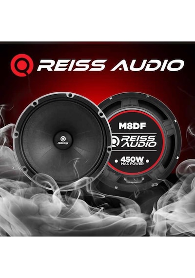 Reiss Audıo Rs-m8df 20cm Midrange 450wat 200rms İki Adet