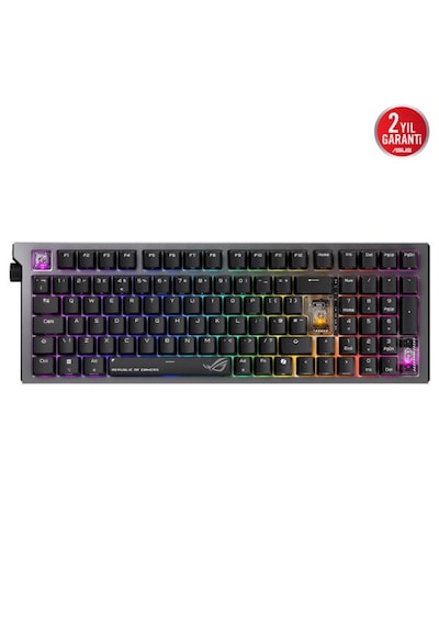 Asus X903 Rog Strix Morph 96 Rog Nx V2 Switch Hotswap Rgb Mekanik Kablosuz Türkçe Gaming Klavye
