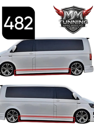 Volkswagen Transporter T7 Yan Marşpiyel Takımı Kısa Şase