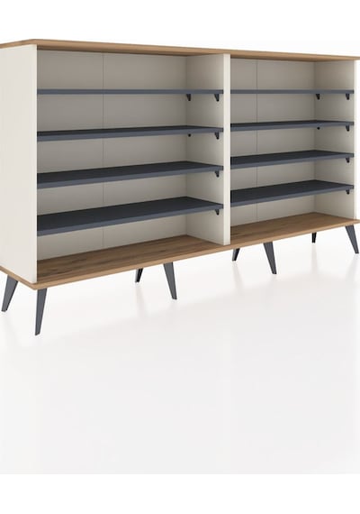 Arges Konsol 8 Raflı 176x30x99 Aytaşı-çam/antrasit Aytaşı-çam/antrasit