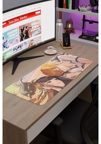 Fruits Basket Anime V3 - 70x30 Xl Gaming Kauçuk Kaymaz Taban Mouse Pad Fare Altlığı