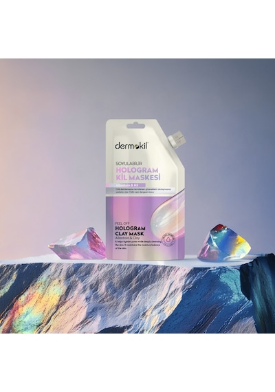 Dermokil Soyulabilir Hologram Kil Maske 50 Ml
