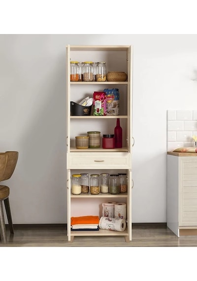 Mdf Panjur Kapaklı Banyo Ve Mutfak Dolabı Akçaağaç