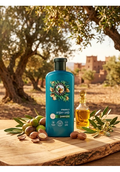 Saçlarınız İçin Sıvı Altın Mucizesi: Argan Yağlı Onarıcı Bakım Herbal Essences Onarıcı Argan Yağı Şampuanı 250 Ml Tüm Saçlar