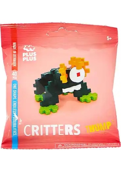 Plus-plus - Bag Critters Thump - 40 Pcs