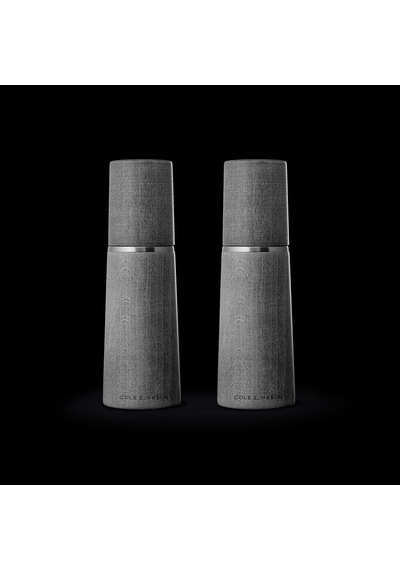 Cole & Mason Marlow Tuz Ve Karabiber Değirmeni, 2'li Set Manuel, Kayın Ağacı, 18,8 Cm, Precision+ Seramik Öğütüc Diğer