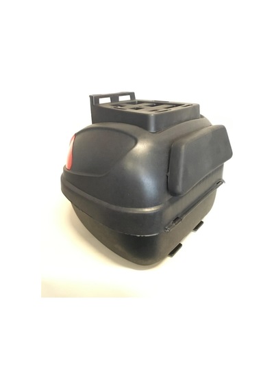 Arwiç Motorsiklet Arka Çanta 32 Litre Siyah Sırt Dayamalı Üst Tabakalı Full Set
