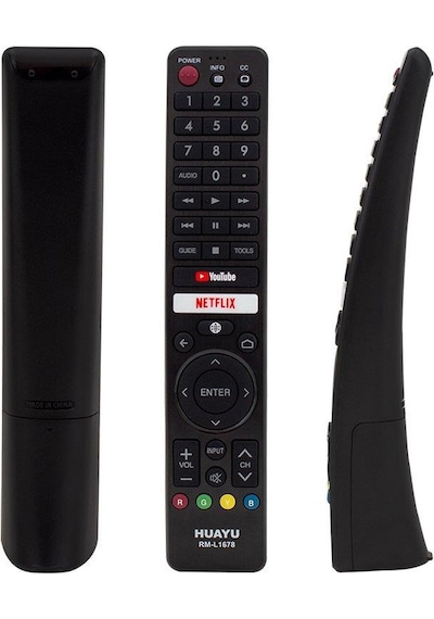Sharp Netflix-Youtube Tuşlu Lcd-Led Tv Kumanda Huayu Rm-L1678