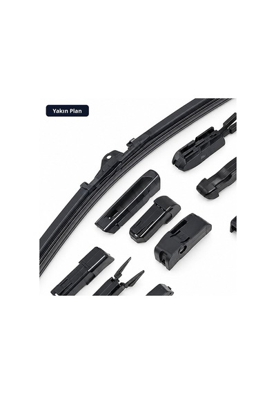 Trobus Universal Ön Cam Muz Silecek Süpürgesi 12 Aparatlı 450 Mm