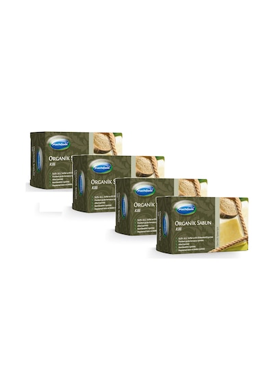 Mecitefendi Organik Killi Sabun 4 x 125 G