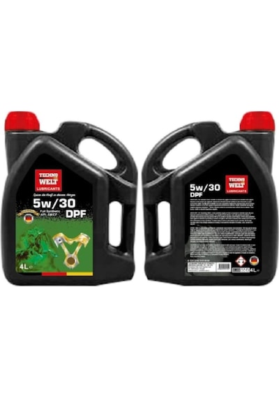 Technowelt 5W-30 Partıkullu DPF API: SM/CF Motor Yağı