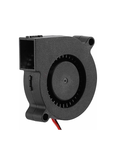 5015 12V DC Salyangoz Fan 12V 2-Pin 3D Yazıcı Soğutma Fanı Santrifüj Blower Fırçasız Fan